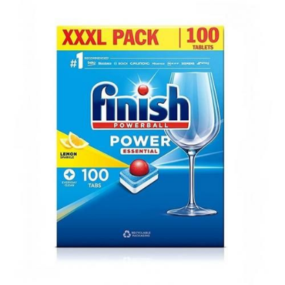 Picture of FINISH POWER LEMON DISHWASHER TABLETS (100)