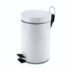 Picture of Steel Pedal Bin 3ltr White