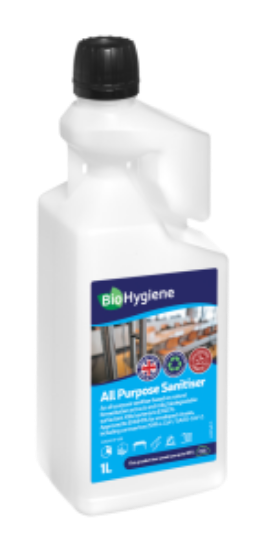 Picture of BIO HYGIENE ALL PURPOSE CONC. FRAGRANCED SANITISER 1L (SINGLE)