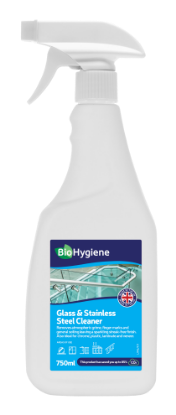 Picture of BIO HYGIENE GLASS & STAINLESS STEEL CLEANER 750ML (SINGLE)