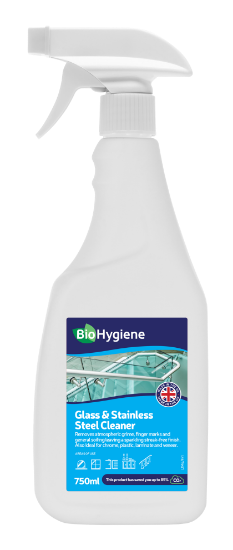 Picture of BIO HYGIENE GLASS & STAINLESS STEEL CLEANER 750ML (SINGLE)