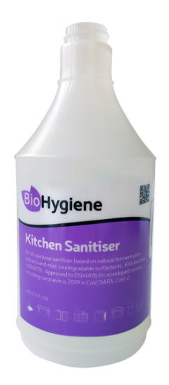 Picture of BIO HYGIENE KITCHEN SANITISER EMPTY TRIGGER BOTTLE 750ml (SINGLE)