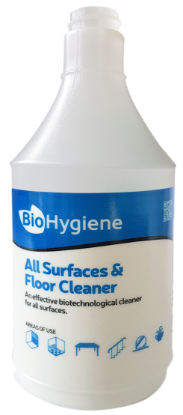 Picture of BIO HYGIENE ALL SURFACE AND FLOOR CLEANER REFILL BOTTLE 750ML WITH TRIGGER HEAD (SINGLE)