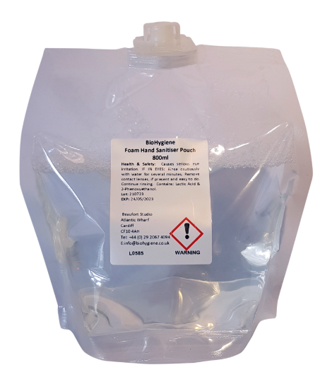 Picture of BIO HYGIENE HAND SANITISER ALCOHOL FREE  800ml (SINGLE)