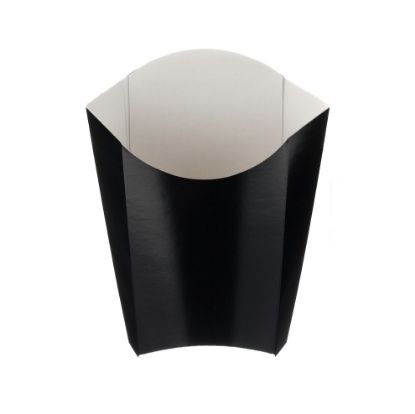 Picture of BLACK FOLDED CHIP SCOOP LARGE (CASE OF 500)