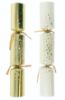 Picture of 2025 Cream & Gold Starburst 11" Christmas  Crackers Recyclable  (Case Of 50)