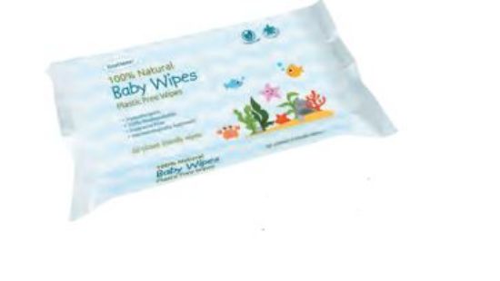 Picture of 100% Natural Baby Wipes (12x60)