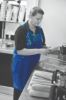 Picture of Aprons On Roll 16 Micron Blue (Case of 1000)