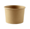 Picture of Kraft Brown Microwavable Soup Container 12oz Heavy Duty (Case of 500)
