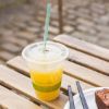 Picture of Vegware PLA Flat Lid Straw Slot 96 Series (Pack Of 50)