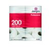 Picture of Jangro Twin Wrapped Toilet Roll Pure 200sht 2ply (Case of 36)