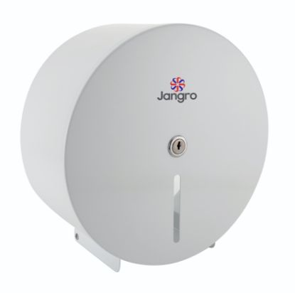 Picture of Jangro Mini Jumbo Dispenser 10" White Metal
