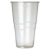 Picture of Disposable Polypropylene Pin to Line Glass 23oz LCE@20oz (Pack Of 50)