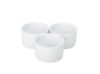 Picture of Genware Porcelain Contemporary Smooth Ramekin 6.5cm 2.8oz White (6)