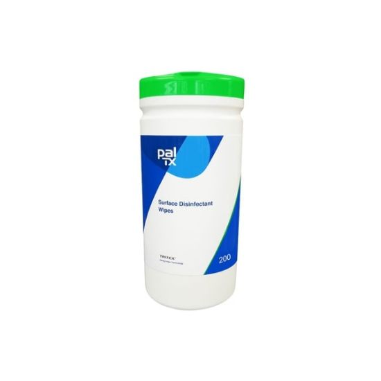 Picture of Pal Tx Surface Disinfectant Wipes 2ltr Canister- Alcohol Free (200)