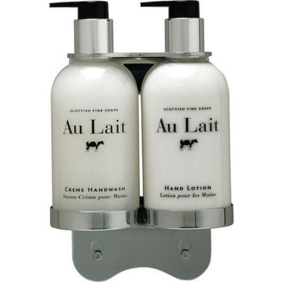Picture of Double Bottle Holder For 300ml Pump Bottles Stainless Steel
