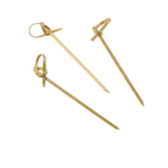 Picture of Bamboo Looped Skewers 9cm/3.5"" (100pcs)  *p