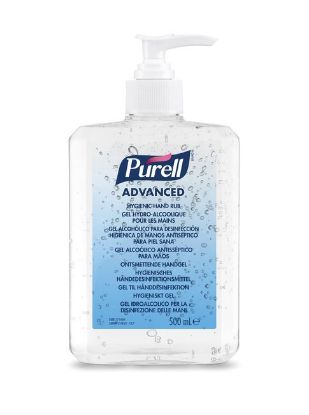 Picture of Purell Advanced Hygienic Hand Rub 500ml Pump Bottle X 1 *p