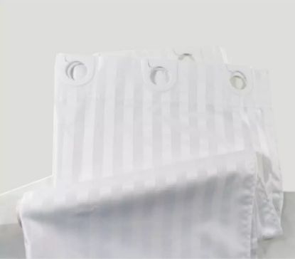 Picture of Shower Curtain White 180 X 180cm Including Rings