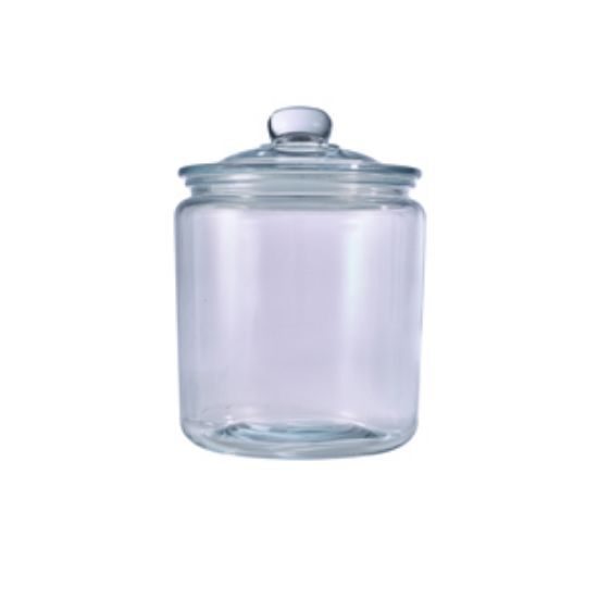 Picture of Genware Glass Biscotti Jar 3.7l