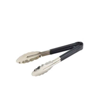 Picture of Genware Colour Coded S/St. Tong 23cm Black