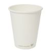 Picture of Vegware Paper Hot Cup 6oz White 72 Series (Pack Of 50)