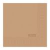 Picture of Duni Ecoecho Unbleached Napkin 3ply 33cm (Pack Of 250)