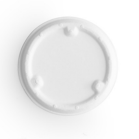 Picture of Bagasse Portion Pot Lid 2oz 59ml (Pack Of 50)
