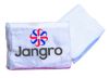 Picture of Jangro White Dishcloth With Blue Edge 12x16" (10)