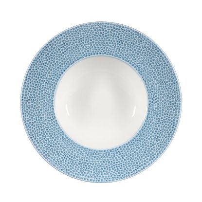 Picture of Churchill Isla Ocean Blue Wide Rim Bowl 24cm (Case Of 12) 