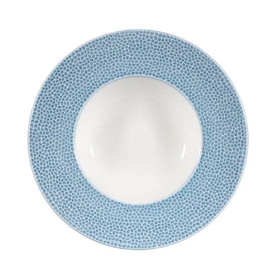 Picture of Churchill Isla Ocean Blue Wide Rim Bowl 24cm (Case Of 12) 