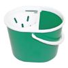 Picture of Lucy Oval Mop Bucket & Sieve 15l Green