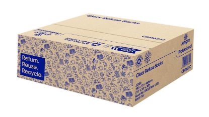 Picture of Jangro Refuse Sacks 7.5x28x38 Heavy Duty Clear Bags (200)
