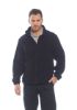 Picture of Aran Fleece Jacket Black M