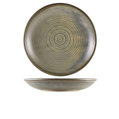 Picture of Terra Porcelain Matt Grey Deep Coupe Plate 28cm (3)