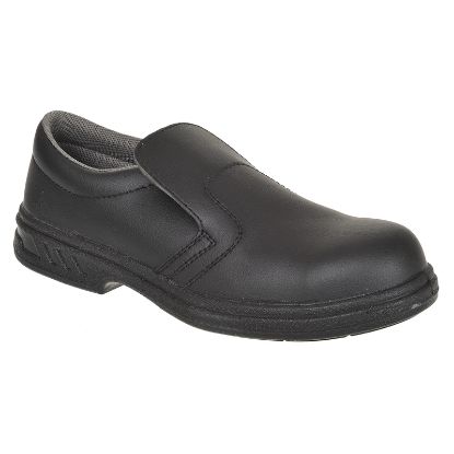Picture of Steelite Slip On Safety Shoe - Black Size 5