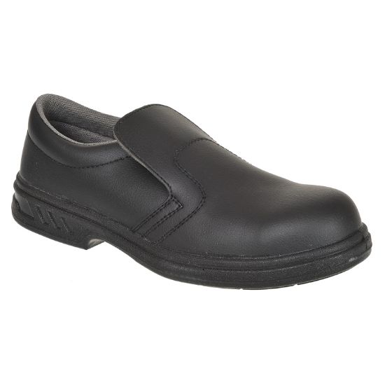 Picture of Steelite Slip On Safety Shoe - Black Size 5
