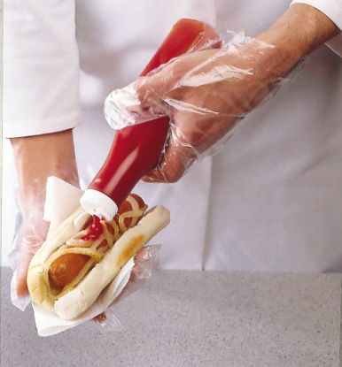 Picture of Polythene Gloves Smooth Clear Small (100)