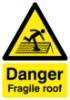 Picture of Danger Fragile Roof 297x210 Rigid *p