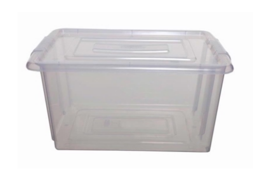 Picture of Large Clear Storage Box 59x29x40cm 52l