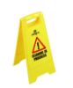 Picture of Jangro Caution Wet Floor Sign 63cm Yellow