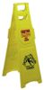 Picture of A Frame High Profile Safety Sign Caution Wet Floor