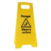 Picture of Danger Slippery Surface A Frame 68 Mm X 300mm