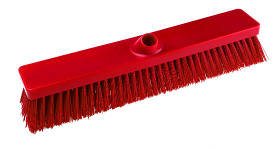 Picture of Hygiene Platform Broom Head Stiff 457mm Red