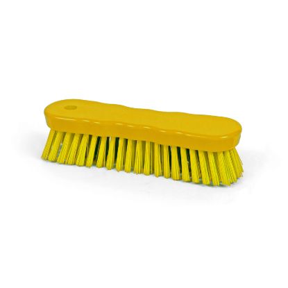 Picture of Eco Stiff Hand Scrub Brush 180mm Yellow
