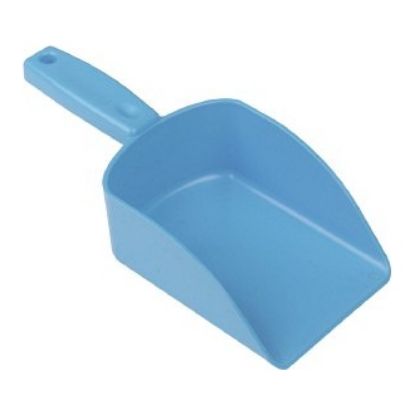 Picture of Jangro Plastic Hand Scoop 24cm Blue