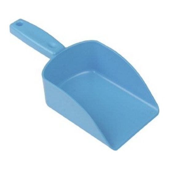 Picture of Jangro Plastic Hand Scoop 24cm Blue