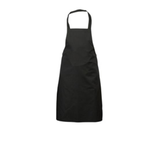 Picture of Black Bib Apron 70cm X 90cm