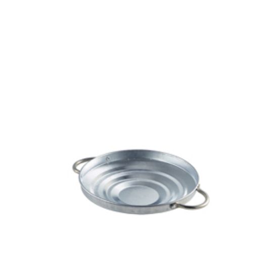 Picture of Galvanised Steel Bin Lid Sharing Platter 14.5cm *p