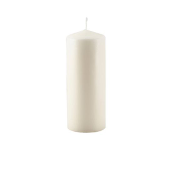 Picture of Pillar Candle 20cm H X 8cm Dia Ivory (6)